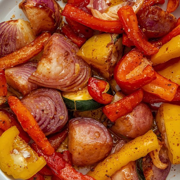 Air Fryer Roasted Vegetables - Global Side Dish