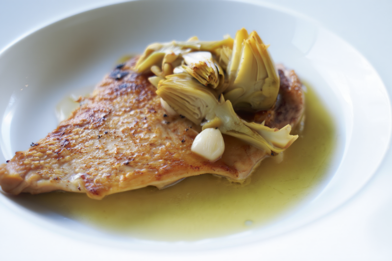 Chicken Breast with Artichokes - Italian Chicken