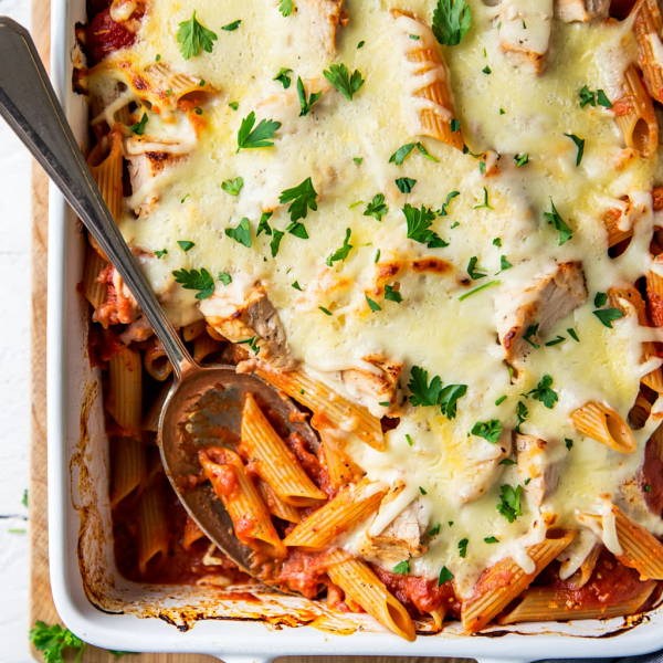 Chicken Pasta Bake - Italian Main Course