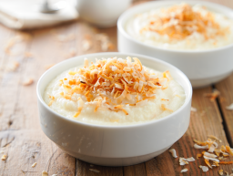 Coconut Semolina Pudding