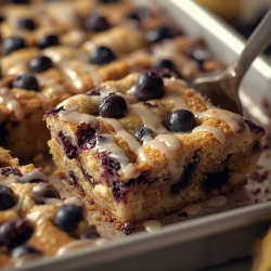 Easy Blueberry Sheet Cake
