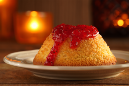 Jam Sponge Pudding