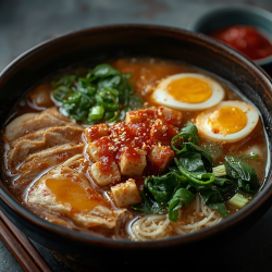 Japanese Ramen Noodle Soup