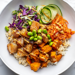 Miso Ponzu Poke Bowl