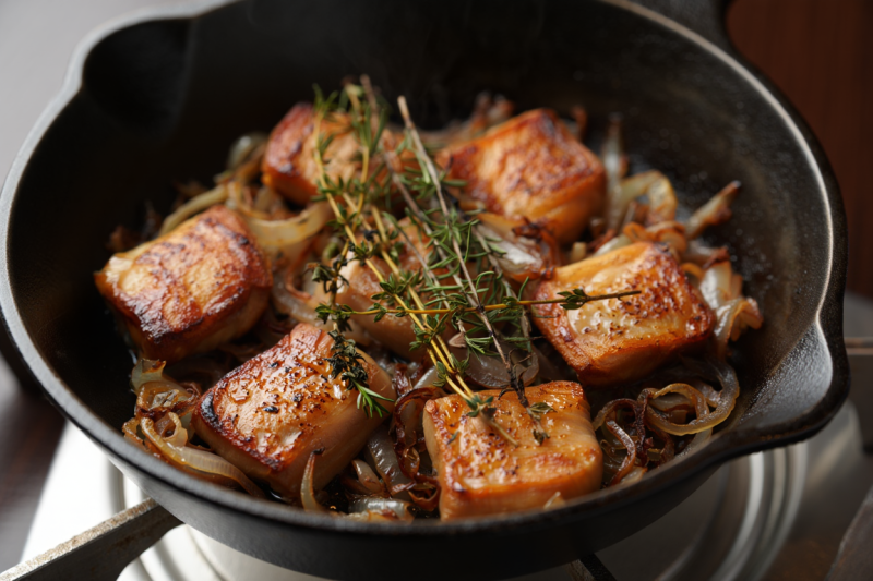 Pan-Fried Offal - Italian Main Course