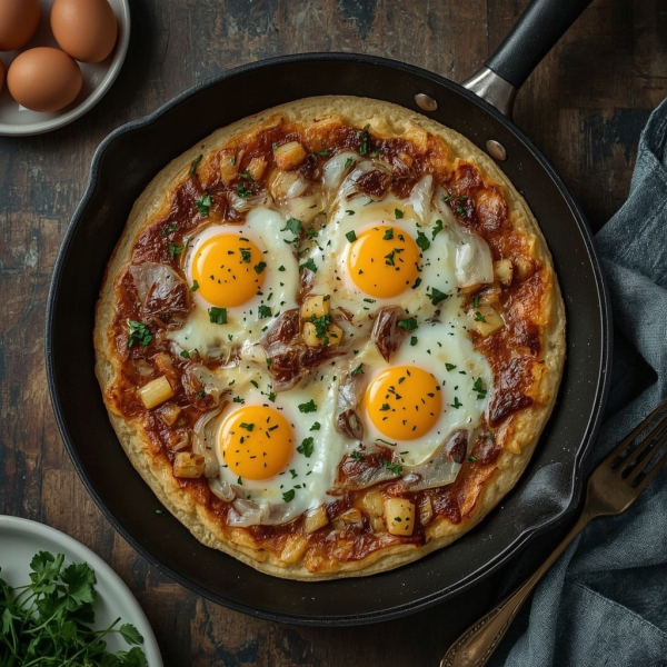 Potato & Paprika Tortilla - Spanish Main Dish