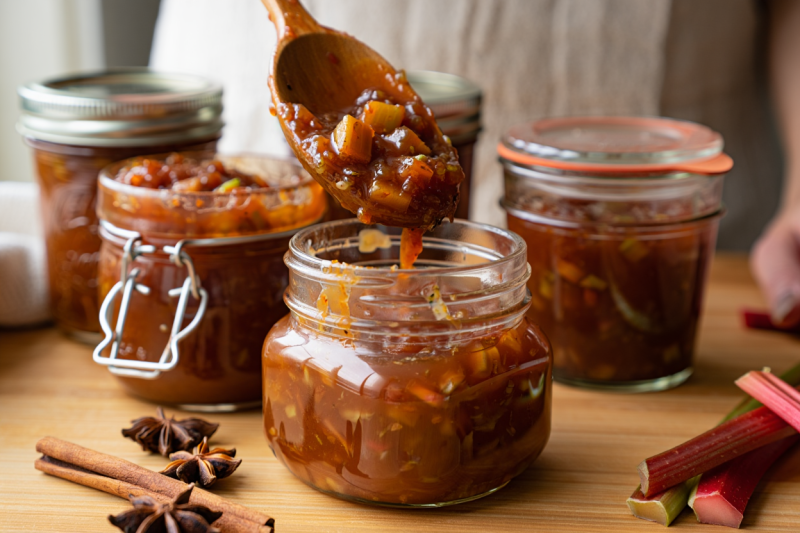 Rhubarb Chutney - British 