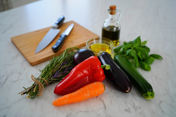 Ingredients for Vegetables Side Dish