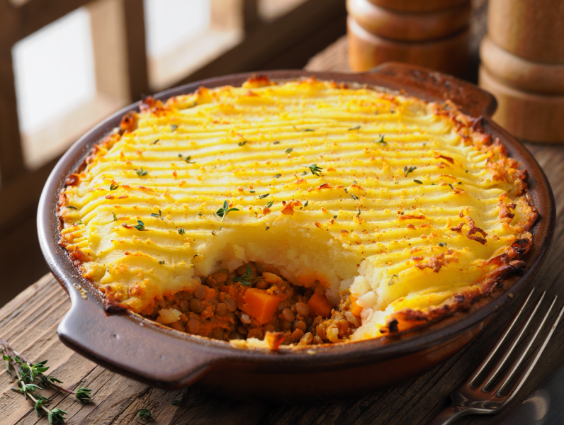 Vegetarian Shepherds Pie - British Main course